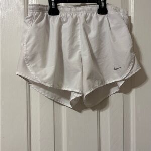 Nike Women's White Athletic Shorts